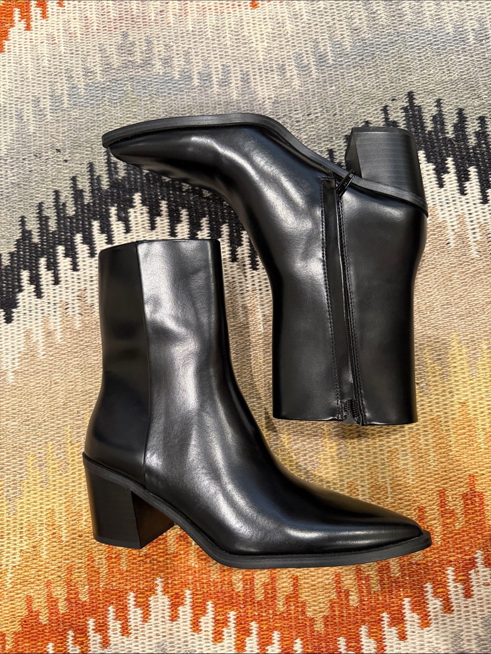 Like New H&M Black Booties 38 7.5